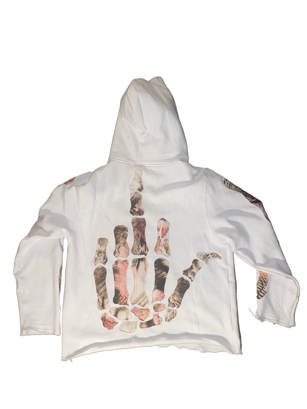 White F*ck U Hoodie