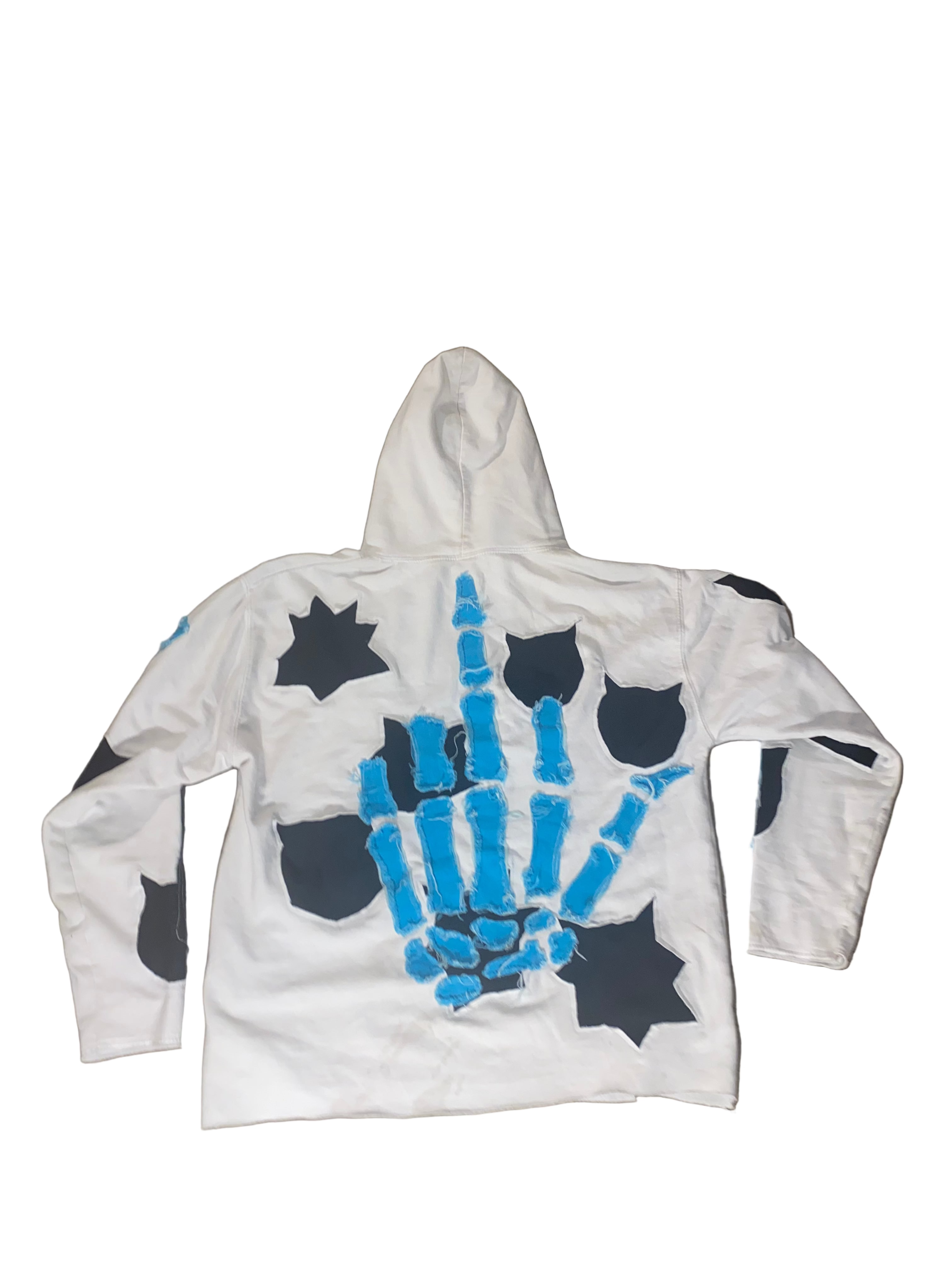 Patchwork F*ck You Hoodie